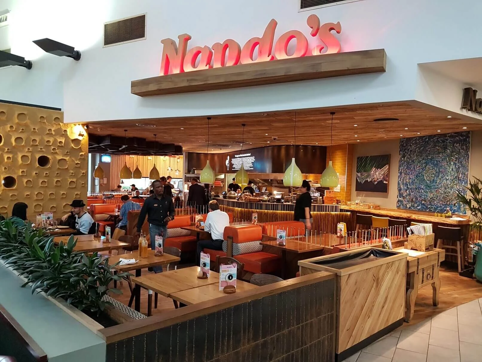 Nandos in Beaconsfield, North London