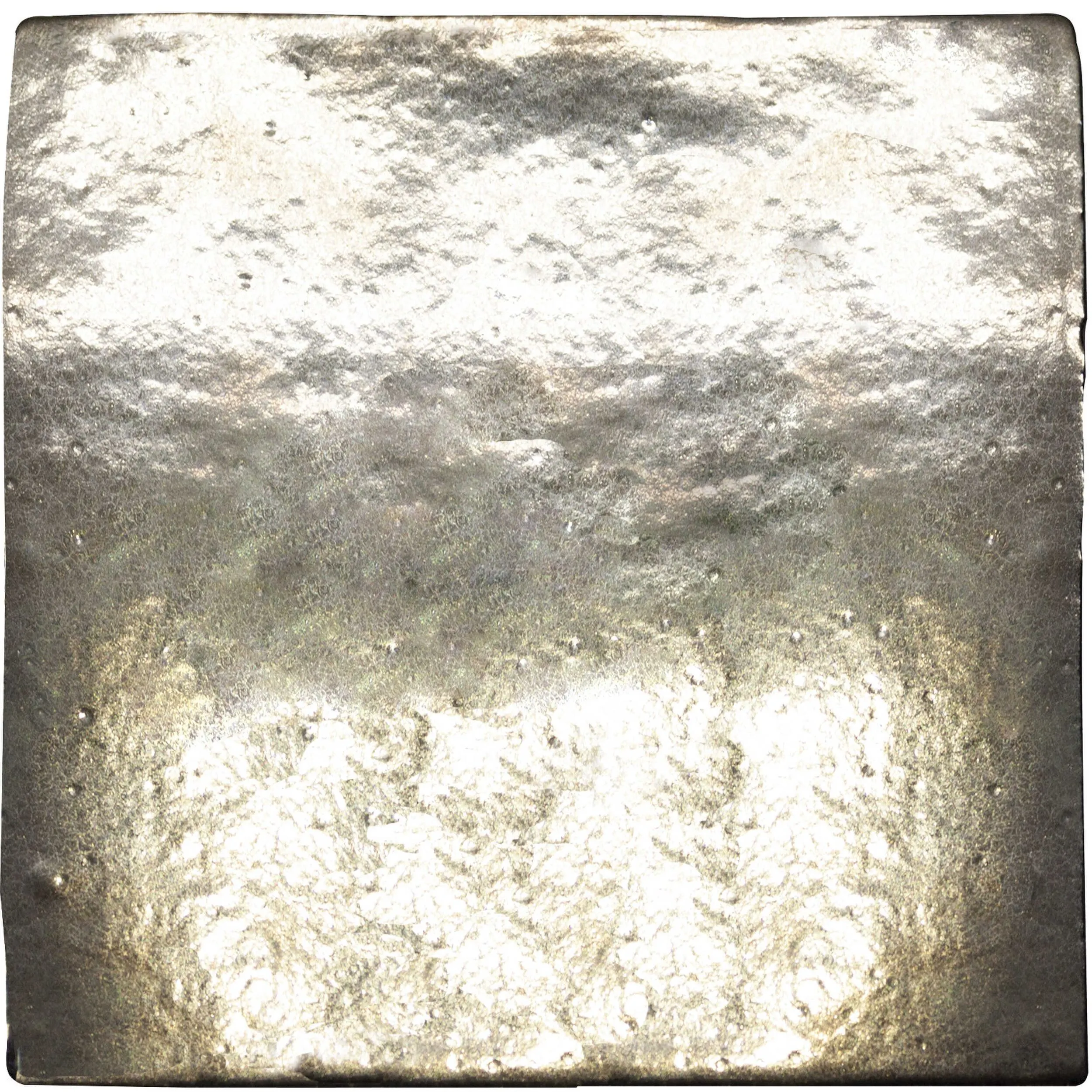 ANTIC 13X13 METAL ORO