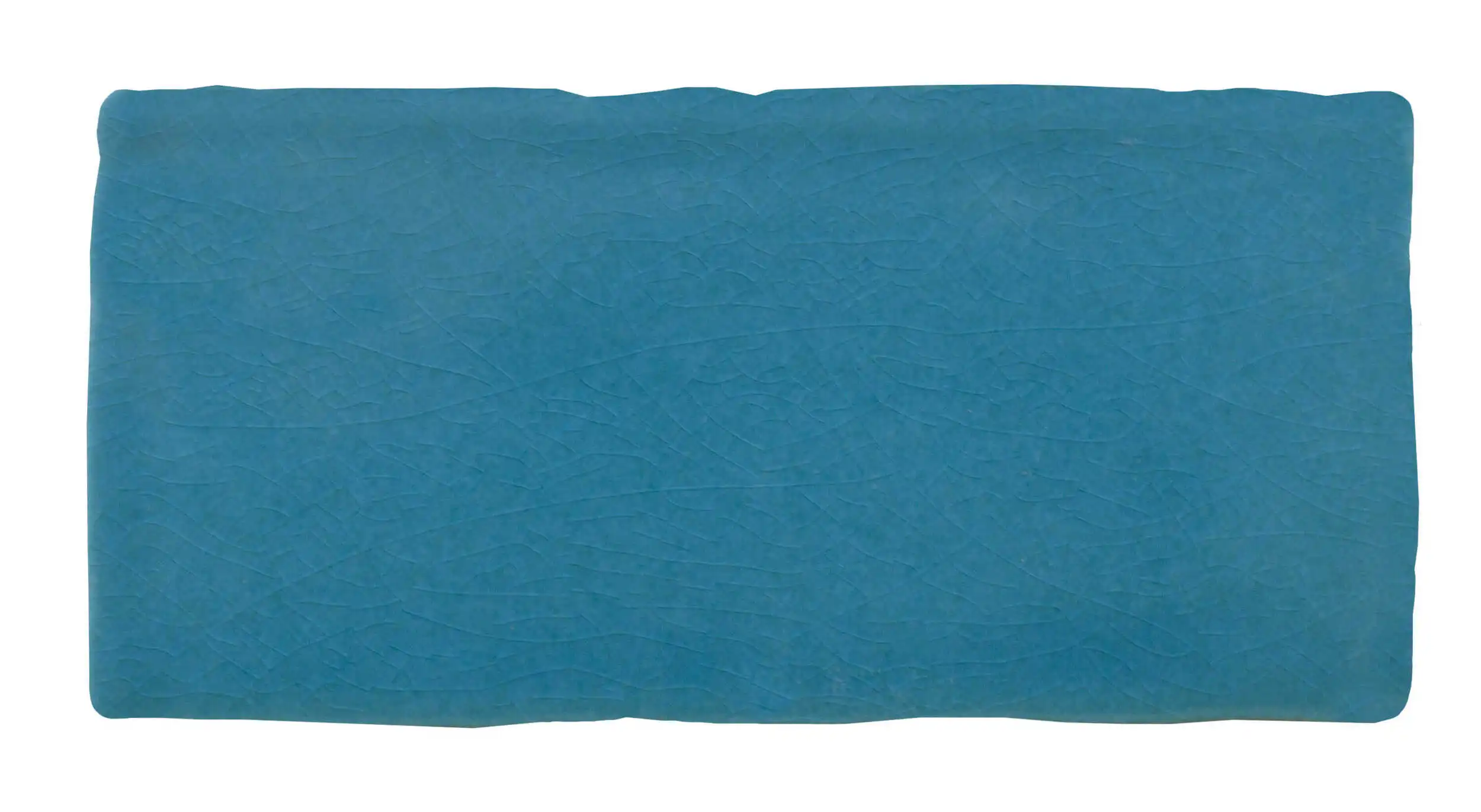 ANTIC 7,5X15 TEAL CRAQUELÉ