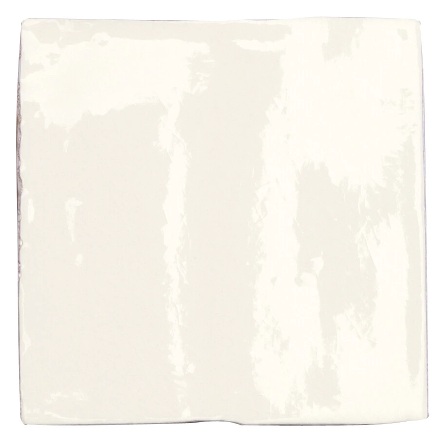 ANTIC 13X13 WHITE CRAQUELÉ