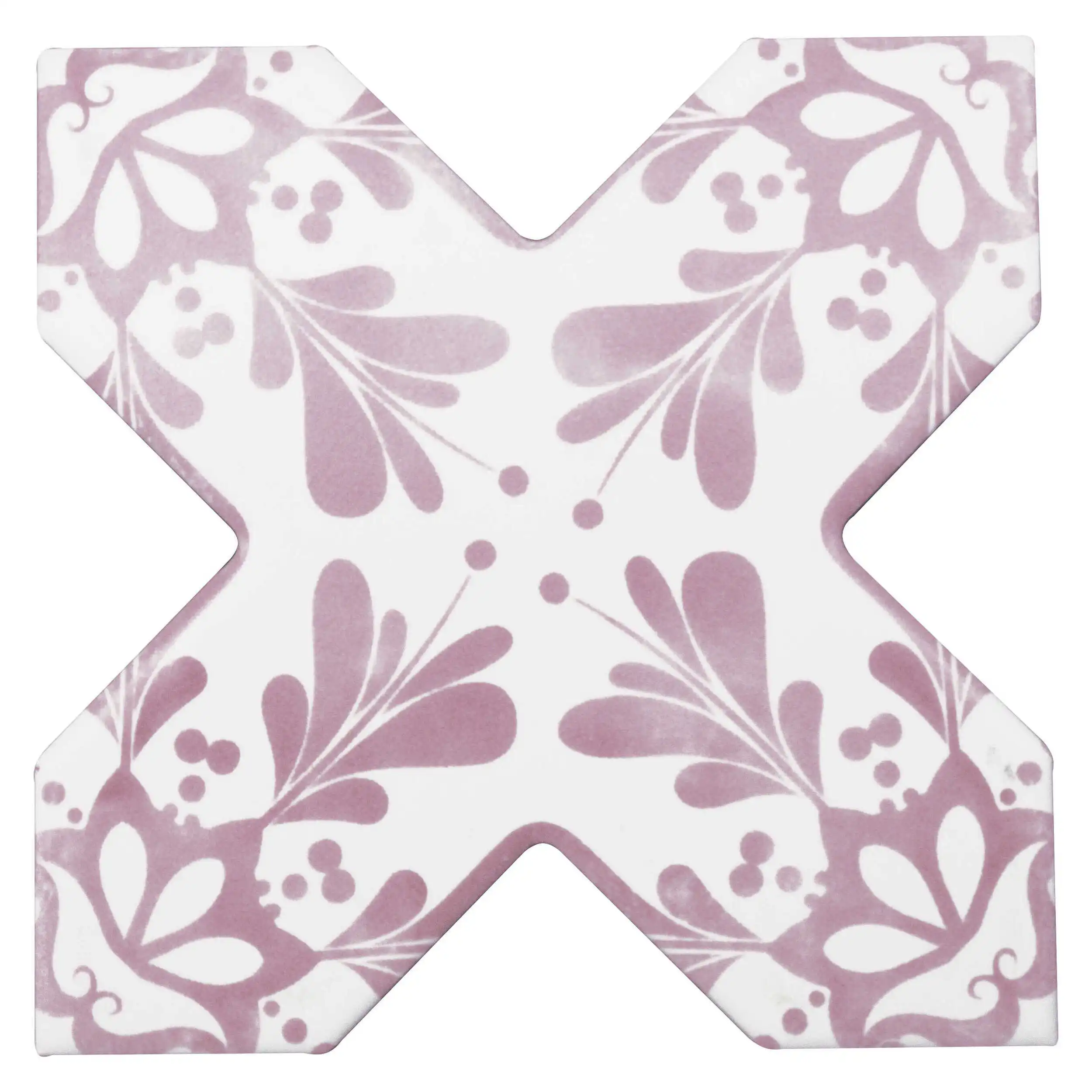BECOLORS CROSS 13,6X13,6 DEC. STENCIL CORAL