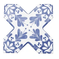Stencil Electric blue