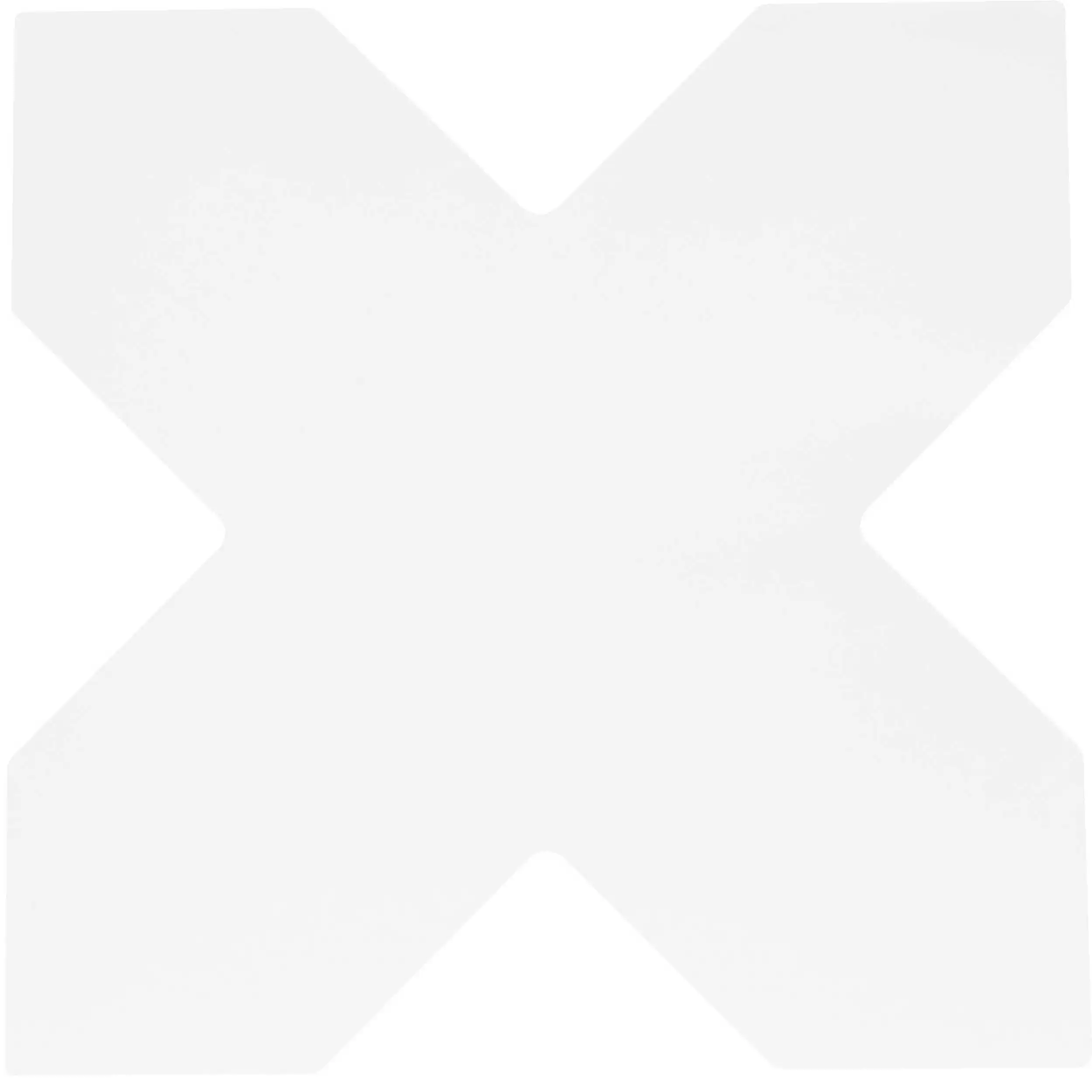 BECOLORS CROSS 13,6X13,6 WHITE