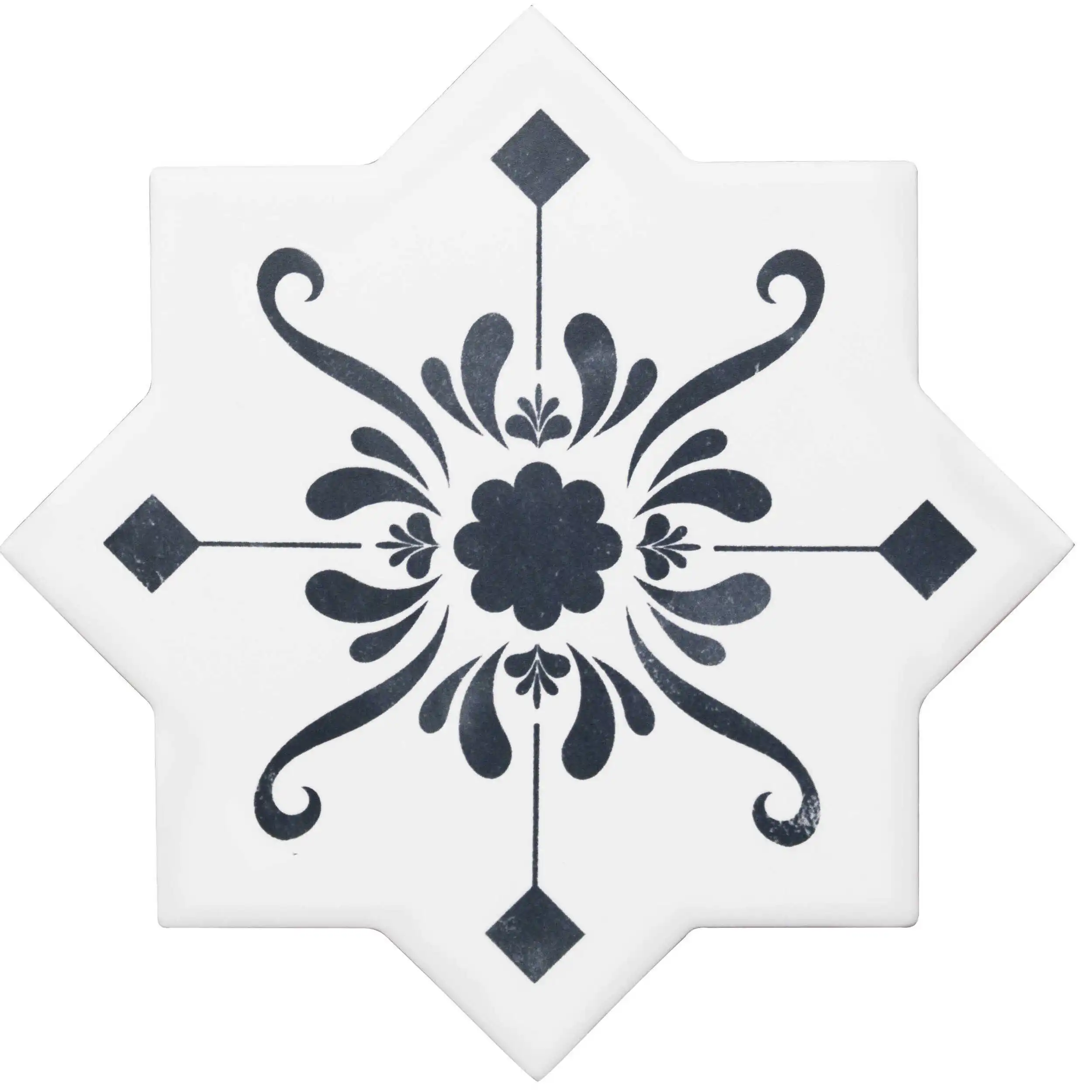 BECOLORS STAR 13,6X13,6 DEC. STENCIL NAVY