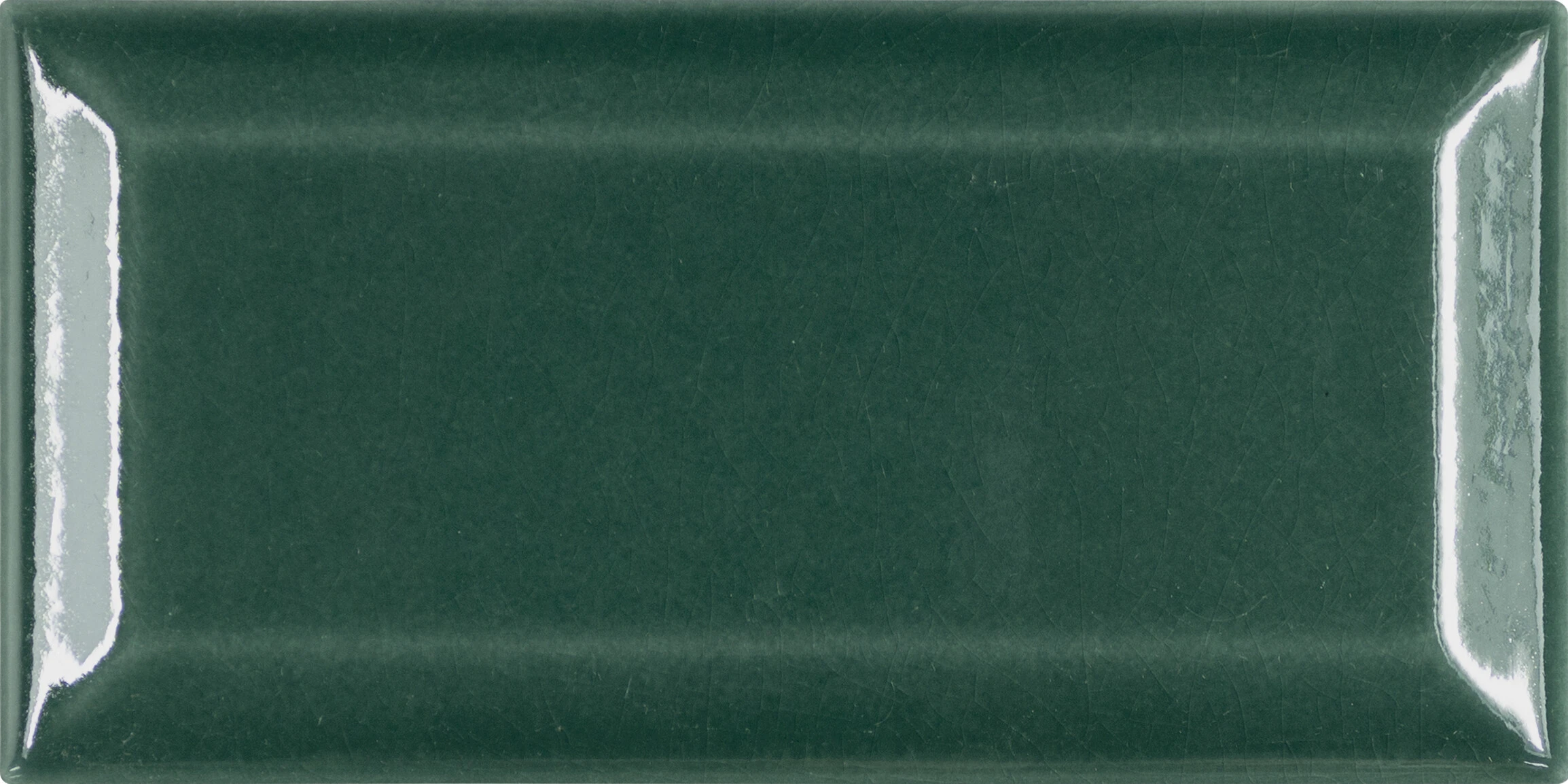 METRO 7,5X15 VERDE CRAQUELÉ
