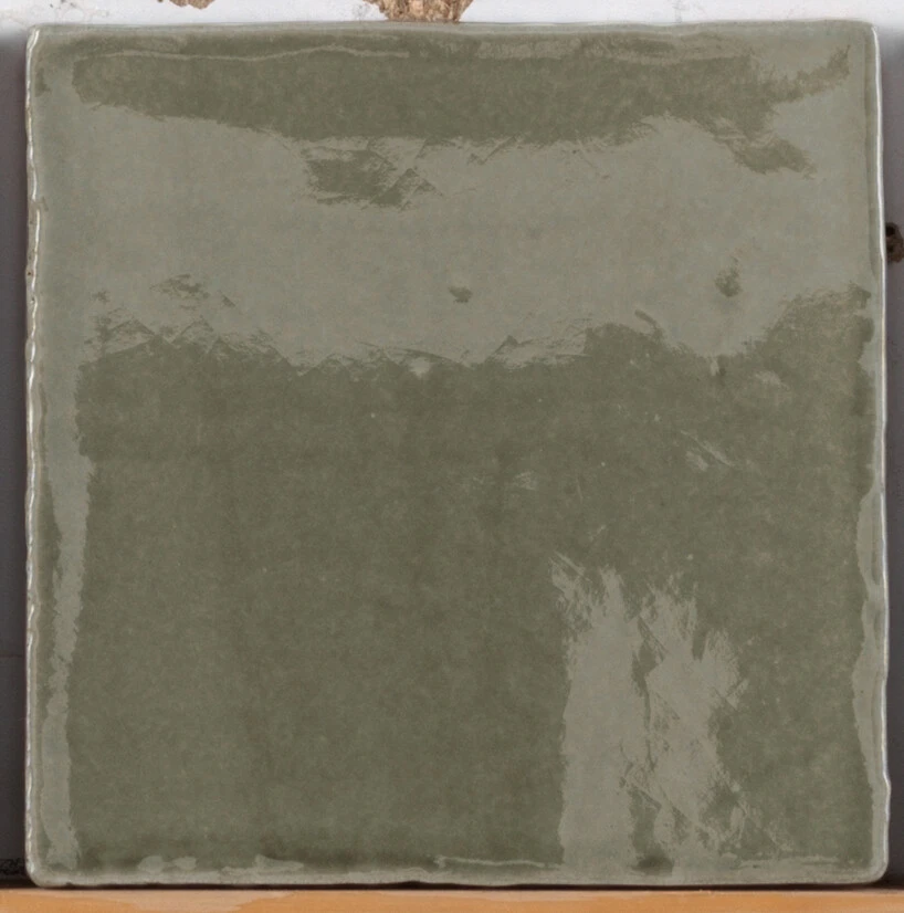 PROVENZA CRAQUELÉ 10X10 VERDE ALGA