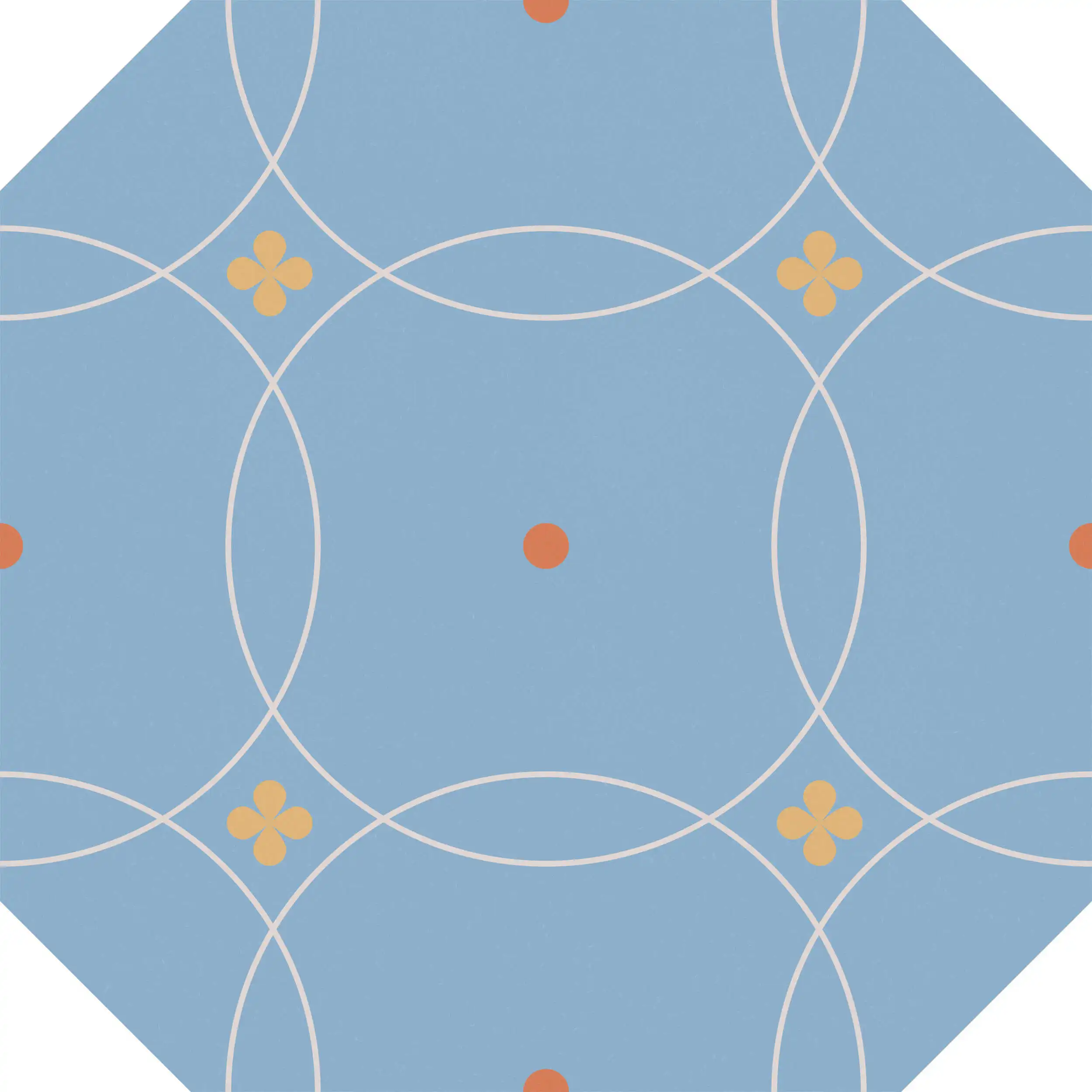 TENDER 20X20 DEC. SKY BLUE