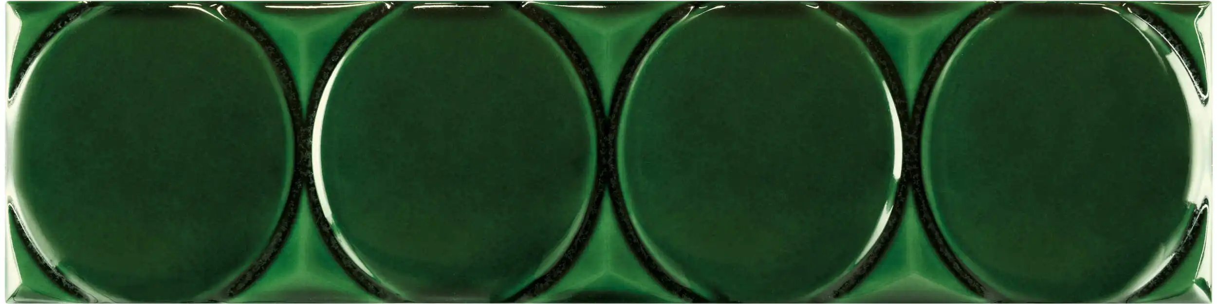 WAVES CIRCLE 11,25X45 COPPER GREEN