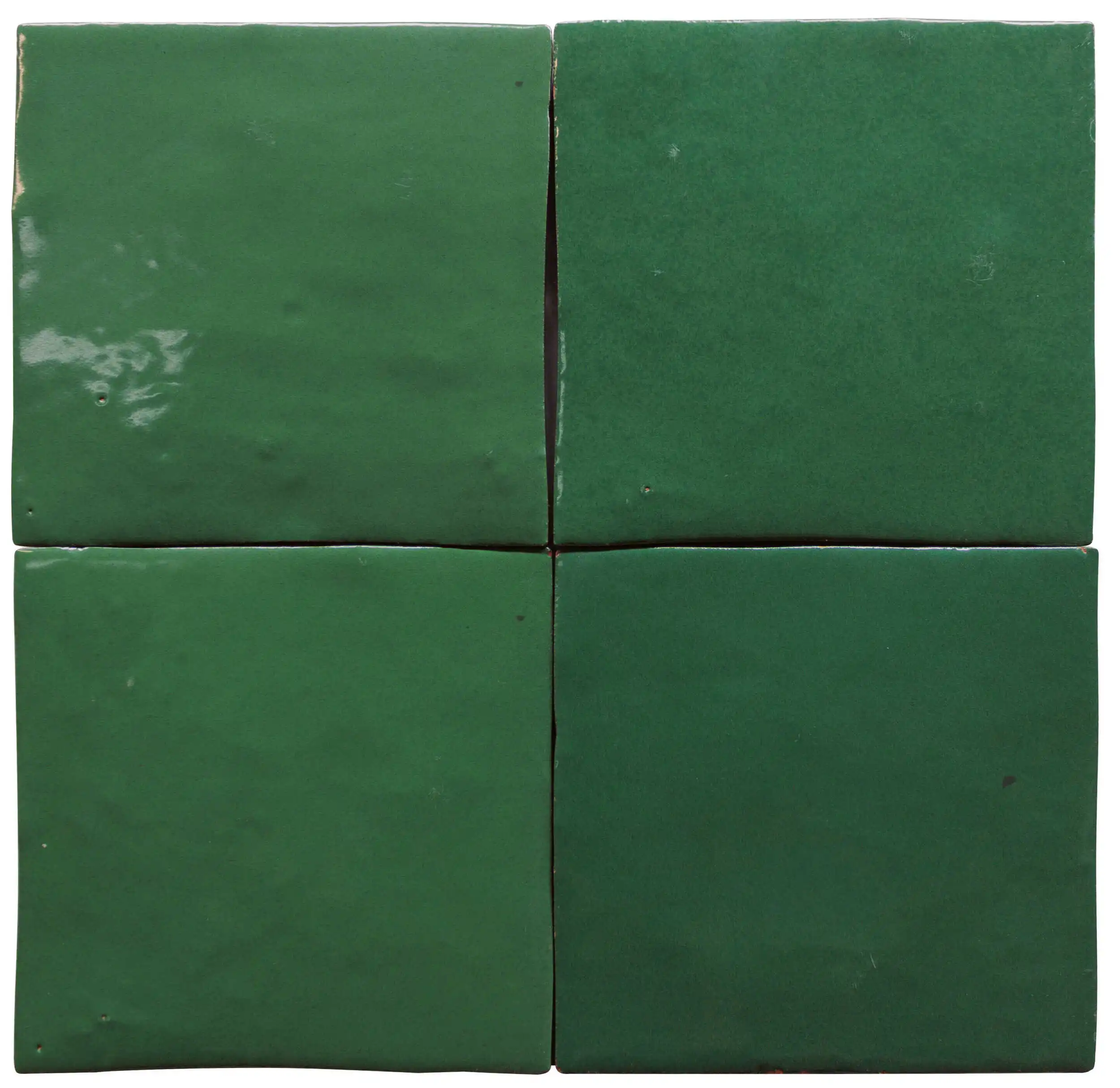 ZELIJ 10X10 VERDE BOTELLA